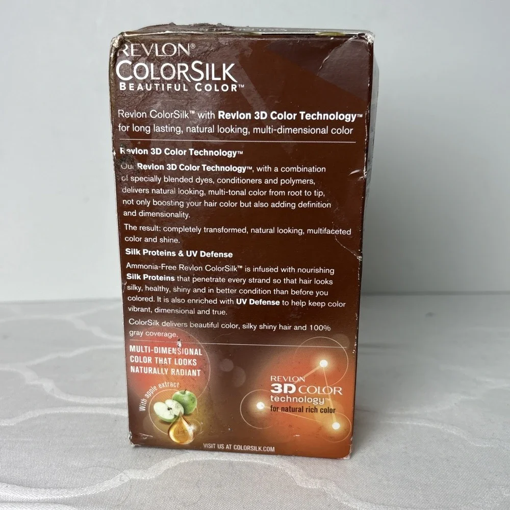 Revlon Colorsilk Hair Color 3D 41 Medium Brown New In Box